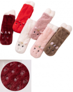 Calcetines de Mujer con Chiporro Modelos Surtidos x 12 Pares.Tallas: 36 al 42