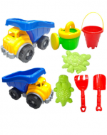 4 Set de Camión Playero con Balde (1 Set Trae: 8 PCS)