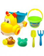 4 Set de Camión Playero con Balde (1 Set Trae: 7 PCS)