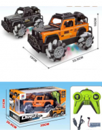 Camioneta Jeep Control Remoto con Luz x 4 Unds.Medida:19 x 32.5 cm aprox.