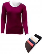 Camiseta de Mujer  Bamboo Cuello Redondo x 12 Unds.Talla: S/M - L/XL.