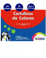 4 Set de Cartulina  Murano.(1 Set Trae: 14 Hoja 11 Colores ) Medidas : 26.5 x 37,5 cm aprox