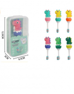 Cepillo Dental para Niños Modelos Surtidos x 6 Unds.