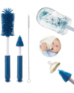 4 Set de Cepillo para Mamadera Colores Surtidos (1 Set Trae: 3 PCS)