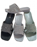 Chalas de Mujer Colores Surtidos x 36 Pares.Talla: 37 a la 42
