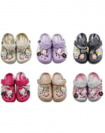 Chalas de Niña Colores Surtidos x 4 Pares.Talla: 30 - 35