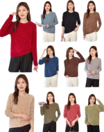 Chaleco de Mujer Chanil Colores Surtidos x 12 Unds.