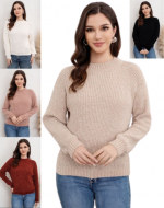 Chaleco Chenille de Mujer Colores Surtidos x 12 Unds.Talla: Estándar