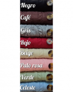 Chaleco Lanilla de Mujer Color Surtidos x 6 Und. Talla: Estándar