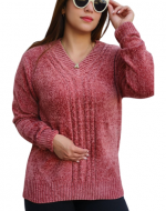 Chaleco de Dama Chenille Colores Surtidos x 12 Unds.Talla: Estándar