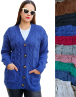 Chaleco de Dama con Botones x 12 Unds.Talla: Estándar
