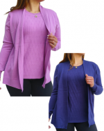 Chaleco de Dama con Falso x 12 Unds.Talla: Estándar