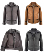 Chaqueta de Mujer Interior Piel Colores Surtidos x 12 Unds.Talla: M - L - XL - 2XL