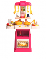 Cocina con  Accesorios Luz y Sonido  x 3 Unds.Medida:66 x 44.4 x 20.8 cm aprox.