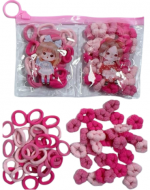 24 Sets de Colet para Pelo de Bebé 2 en 1.