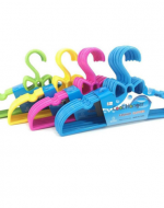 6 Set de Colgadores Plástico de Niños (1 Set Tare: 8 PCS)