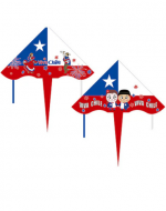 Cometa Bandera de Chile con Diseño x 12 Unds.Medida: 95 x 50 cm aprox.