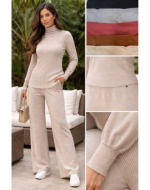 Conjunto de Mujer con Polar Brillo Colores Surtidos x 12 Unds Talla: S - M - L