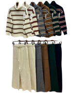 Conjunto de Mujer Colores Surtidos x 12 Unds Talla: M / L - XL / XXL
