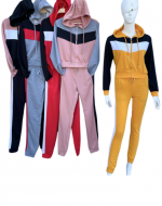 Conjunto Buzo de Mujer Delgado Colores Surtidos x 20 Unds. Tallas: M / L- XL / 2XL
