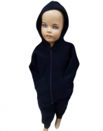 Conjunto Escolar Peludito de Niños Azul Marino  x 3  Unds . Tallas: 4 a la 16