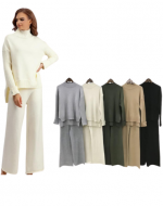 Conjunto Lana de Dama de 2 PCS x 12 Unds. Tallas: S / M - L / XL