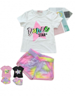 Conjunto de Niña Colores Surtidos x 15 Unds.Talla:4 - 6 - 8 - 10 - 12
