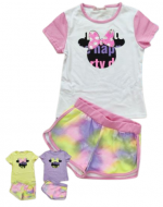 Conjunto de Niña Colores Surtidos x 15 Unds.Talla: 8 - 10 - 12 - 14 - 16