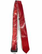 Corbata para Caballeros Color Rojo x 12 Unds.Medida:145 x 6 cm aprox.
