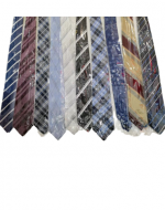 Corbata para Caballeros con Rayas Elegir Color x 12 Unds.Medida_ 145 x  5 cm aprox