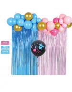 4 Set de Cortina Revelación de Sexo(1 Set Trae: 40 PCS)
