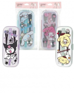 12 Set de Cubiertos Diseño Sanrio Colores Surtdos.(1 Set Trae: 3 PCS)