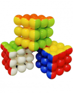 Cubo Rubik 3 x 3 Colores Surtidos x 6 Unds.
