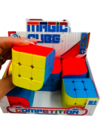 Cubo Rubik Colores Surtidos x 6 Unds.