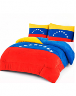 Cubrecama con Chiporro 2 Plaza + 2 Fundas x 4 Unds.Medida: 200 x 230 cm aprox.