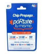 Chip Prepago Entel x 12 Unds.