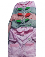 Delantal Escoces Escolar para Niñas Colores Surtidos  x 12 Unds. Tallas :2 - 4 - 6
