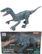 Dinosaurio Velociraptor Lanza Humo con Luz y Sonido x 4 Unds.
