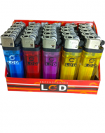 4 Set de Encendedor LCD Colores Surtidos(1 Set Trae: 25 PCS)
