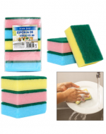12 Set de Esponja Multi Uso (1 Set Trae: 5 PCS)