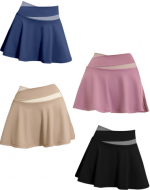 Falda Short Dryfit Deportiva (Elegir Talla y Color) x 6 Unds.Talla: S - M - L