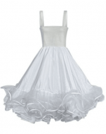 Falso de Cueca con Tirantes Color Blanco x 12 Unds. Talla: S - M - L - XL - XXL