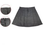Falda Escolar Gris x 12 Unds.Talla:6 - 8 - 10 -12