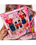 4 Set de La Familia Barbie (1 Set Trae: 4 PCS)