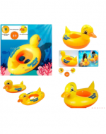 Flotador Infantil Pato x 6 Unds. Medida: 80 x 60 cm aprox.