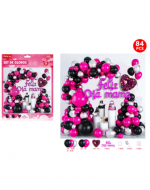 4 Set  Globos Feliz Dia Madres (1 Set Trae 84 PCS)