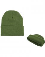 Gorro de Lana Adulto Color Verde x 12 Unds.