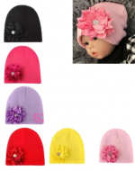 Gorro  Para Bebes Colores Surtidos x 12 Unds.