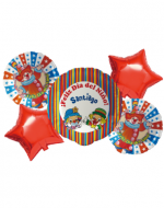 6 Set de Globos Feliz Dia del Niño.(1 Set Trae : 5 PCS)