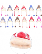 Gorro de Bebe con Chiporro Colores Surtidos x 12 Unds.